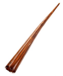 Didgeridoo from black hard JUAR WOOD 215 cm - C