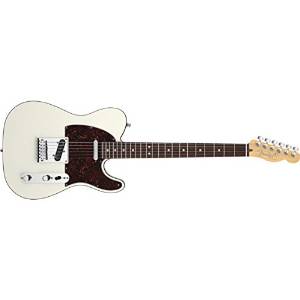 Fender American Deluxe Telecaster® Electric Guitar, Olympic Pearl, Rosewood Fretboard