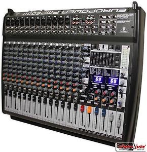 (OB) Behringer PMP6000 20 Channel 1600W Powered Mixer