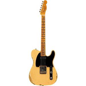 Fender Custom Shop 1952 Time Machine Heavy Relic Telecaster - Nocaster Blonde