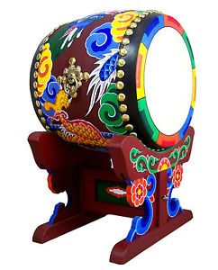 RITUAL DRUM "BUBGO" KOREAN BUDDIST TEMPLE DRUM  17.7" TYPE B _TAIKO