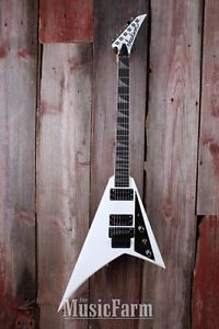 Jackson Pro Series Rhoads RR Electric Guitar with Duncan HH and Floyd Snow White