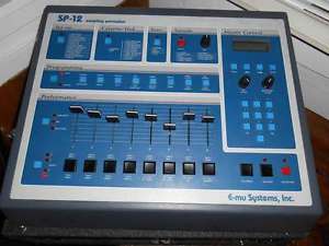 EMU SP-12 turbo sampling drum machine (Forat serviced 1 year ago)
