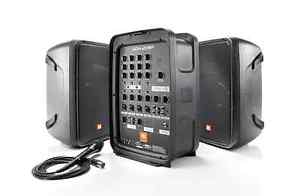 JBL EON208P Packaged 8" 2-Way PA with Powered 8-Channel Mixer and Bluetooth®