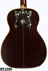 Antoniotsai -Top Degree Solidwood India- Mop Inlay 3 O Guitar Nylon Strings 2350