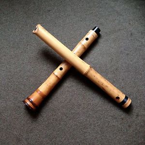 AUTHENTIC 2.4 JAPANESE SHAKUHACHI BASS FLUTE by MASTER ICHIJO KOBAYASHI