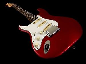 LEFTY! Vintage Fender Stratocaster Left Strat 62RI Red Guitar Relic 7.2lbs HSC