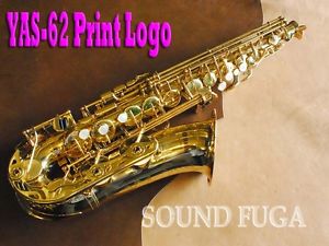 YAMAHA YAS-62 Purple PRINT LOGO ALTO SAX Very Popular!!