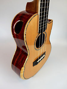 MAESTRO Tenore Ukulele, UT-CO S B C, Soundport, Smusso, Cutaway, high-end