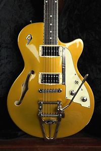 Duesenberg Starplayer TV Goldtop Semi-Hollow Electric Guitar