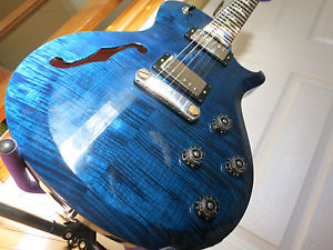 PRS S2 Singlecut Semi-hollow Guitar Whale Blue w/ Gig Bag! (Guitar #S2022205)