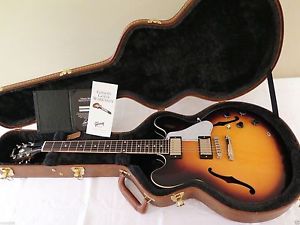 GIBSON 2013  CUSTOMSHOP ES 335 DOT RI TOBACCO SUNBURST AS NEW