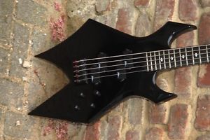 BC RICH WARLOCK 5-STRING BASS*FAT ROCK&METAL SOUNDS*RARITÄT/RARE MODEL*+ GIGBAG*