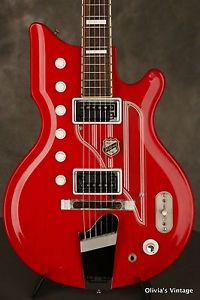 original 1962 National Val-Pro WESTWOOD 77 wood body CHERRY