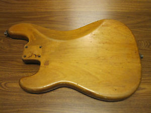 1968-71 FENDER PRECISION BASS BODY - FOR RESTORING AND BUILDING - PROJECT