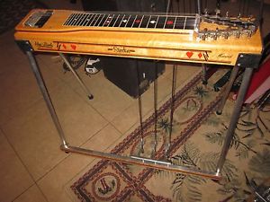 Vintage Sho Bud Maverick Maple Pedal Steel Guitar 3X1 with Case Great Cond!!