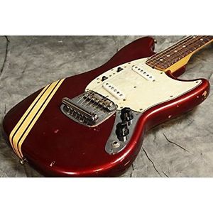 Used Fender Mustang Competition Red MOD fender
