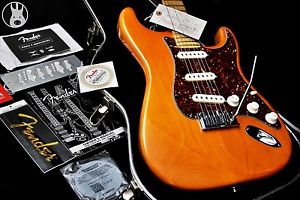 ✯BEAUTY✯ FENDER USA Stratocaster Deluxe S1 ✯ Translucent Amber + Maple✯2004✯