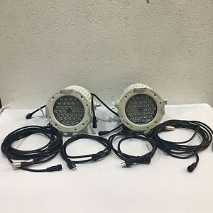2x Elation ELAR 108 Par RGBW WHITE High Powered LED Par Wash Good Condition