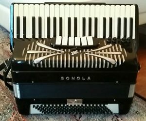 Accordion Sonola SS 6 Vintage Handmade