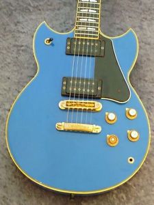 Free Shipping Used YAMAHA '80 SG2000 Electric Guitar