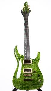ESP Horizon Original Series Custom Shop See Thru Green NAMM 2014 Exhibition Electric Guitar