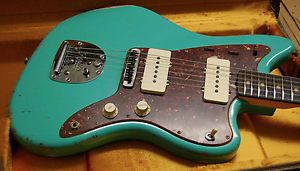 2016 Fender 1962 Jazzmaster Custom Shop Relic Seafoam Green Vintage Vibe RARE!