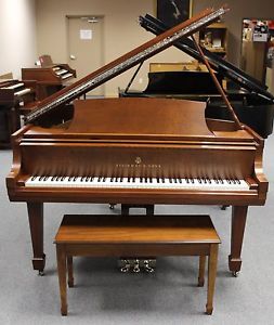 Used Steinway Piano Model M 5' 7" Mahogany Finish 1958