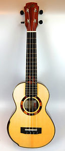 MAESTRO Concert Ukulele, UC-OV S B, Spruce/Ovangkol, Soundport, Bevel