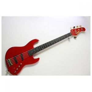 Moon JJ-5 Mitsuru Sudo Model Red Alder Body Used Electric Bass Guitar Deal Japan