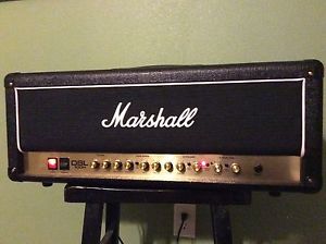 Marshall DSL100H 100W All-Tube Guitar Amp Head Black 888365721620