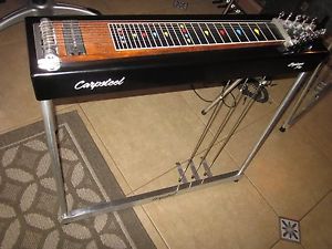 CarpSteel Rains Pedal Steel Guitar 3X4 with Case Great Cond!!