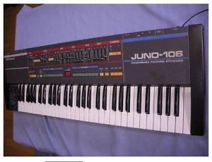 Roland Juno-106 Analog Synthesizer With Tracking Number From Japan (18)