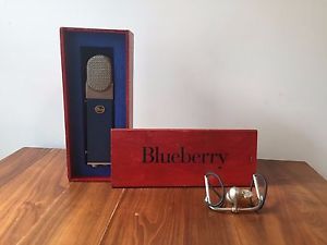 Blueberry Large-Diaphragm Studio Condenser Microphone with Shock Mount