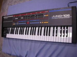 Roland JUNO-106 Analog Synthesizer operation goods keyboard free shipping USED