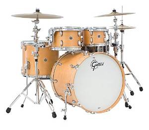 Gretsch Brooklyn Drum Set, Player Shell Pack, Satin Natural