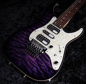 Free Shipping Schecter Sd-dx-24-as Purplesunburst/rose Electric Guitar