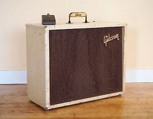 1962 Gibson Discoverer Tremolo GA-8T Vintage 1x12 Tube Amp Blonde Jensen w/ftsw