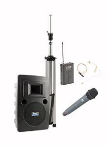 Anchor Audio Liberty Dual Basic Package with One Handheld Microphone and One Earset Microphone