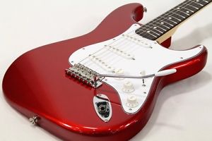 Used Fender Japan ST-STD Candy Apple Red CAR/R From JAPAN F/S