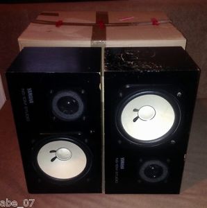 Yamaha NS-10M Studio monitor speakers (VIDEO) Original vintage matching pair