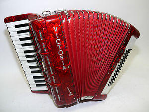 Akkordeon , Victoria, Paganini, M III  , chromatischer Bass, Einzelton