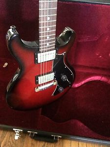 PRS Mira 2010 Electric Guitar Burgundy Burst (rare model, different Pick ups)