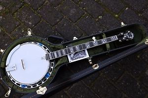 NEU Deering Tony Trischka Silver Clipper No8 Bluegrass Banjo Made in USA