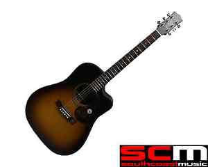 MATON ER90C LTD ED TOBACCO SUNBURST TEARDROP SOLID ACOUSTIC ELECTRIC GUITAR