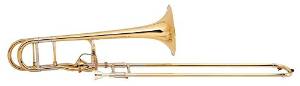 Bach 42AFG Stradivarius Professional Bb/F Tenor Trombone with Gold Brass Bell