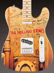 Rolling Stones Limited Edition "Beggars Banquet" Fender Telecaster Guitar Rare