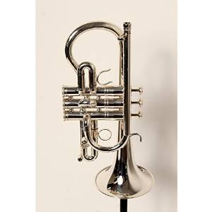 Getzen 3892 Custom Series Eb Cornet Silver 888365479996