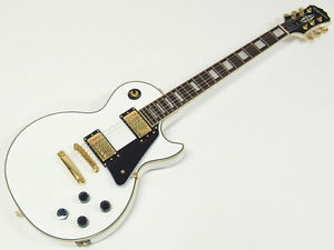 Epiphone Les Paul Custom Pro Alpine White *NEW* Free Shipping From Japan