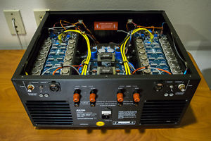 Adcom GFA-5800 250/400W stereo XLR balanced studio monitor power amp - USA made!